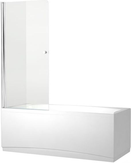 Шторка для ванны Aquanet Alfa 1 NF6211, прозрачное стекло в интернет-магазине Kingsan