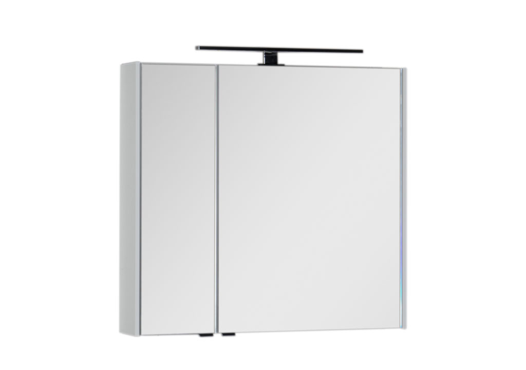 Зеркало-шкаф Aquanet Латина 80 белый в интернет-магазине Kingsan