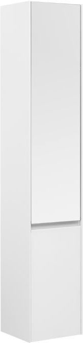 Шкаф-пенал для ванной Aquanet Гласс 35 белый в интернет-магазине Kingsan