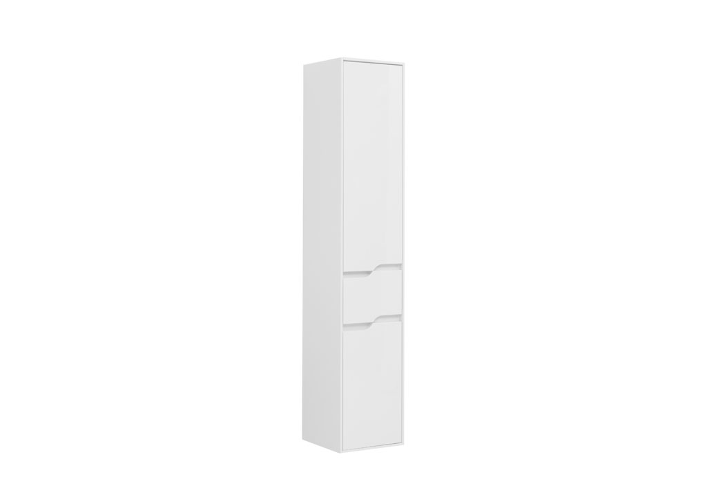 Шкаф-пенал для ванной Aquanet Модена 35 белый в интернет-магазине Kingsan