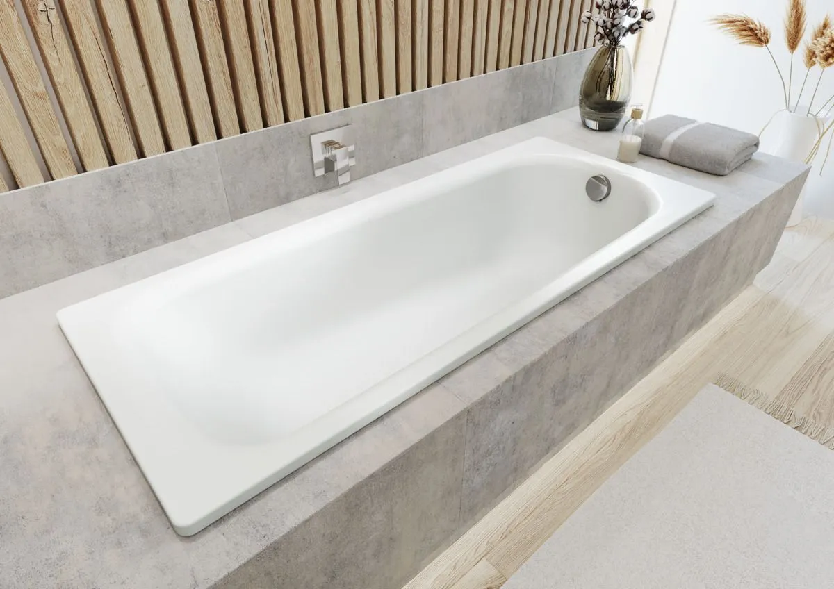 Стальная ванна Kaldewei Saniform Plus 375 1, 180х80 с покрытием easy clean