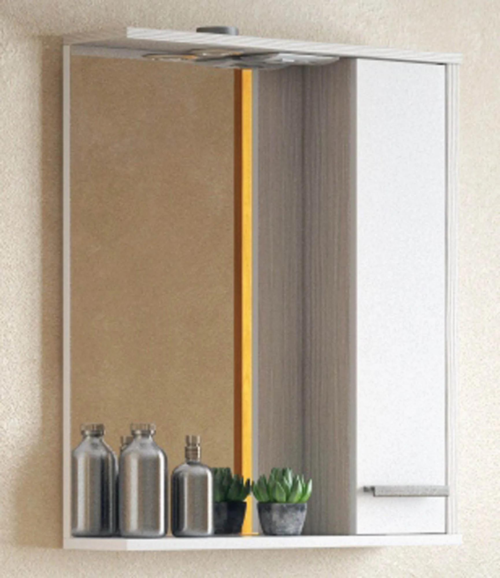 Зеркальный шкаф Corozo Лорена 75 SD-00000297 в интернет-магазине Kingsan