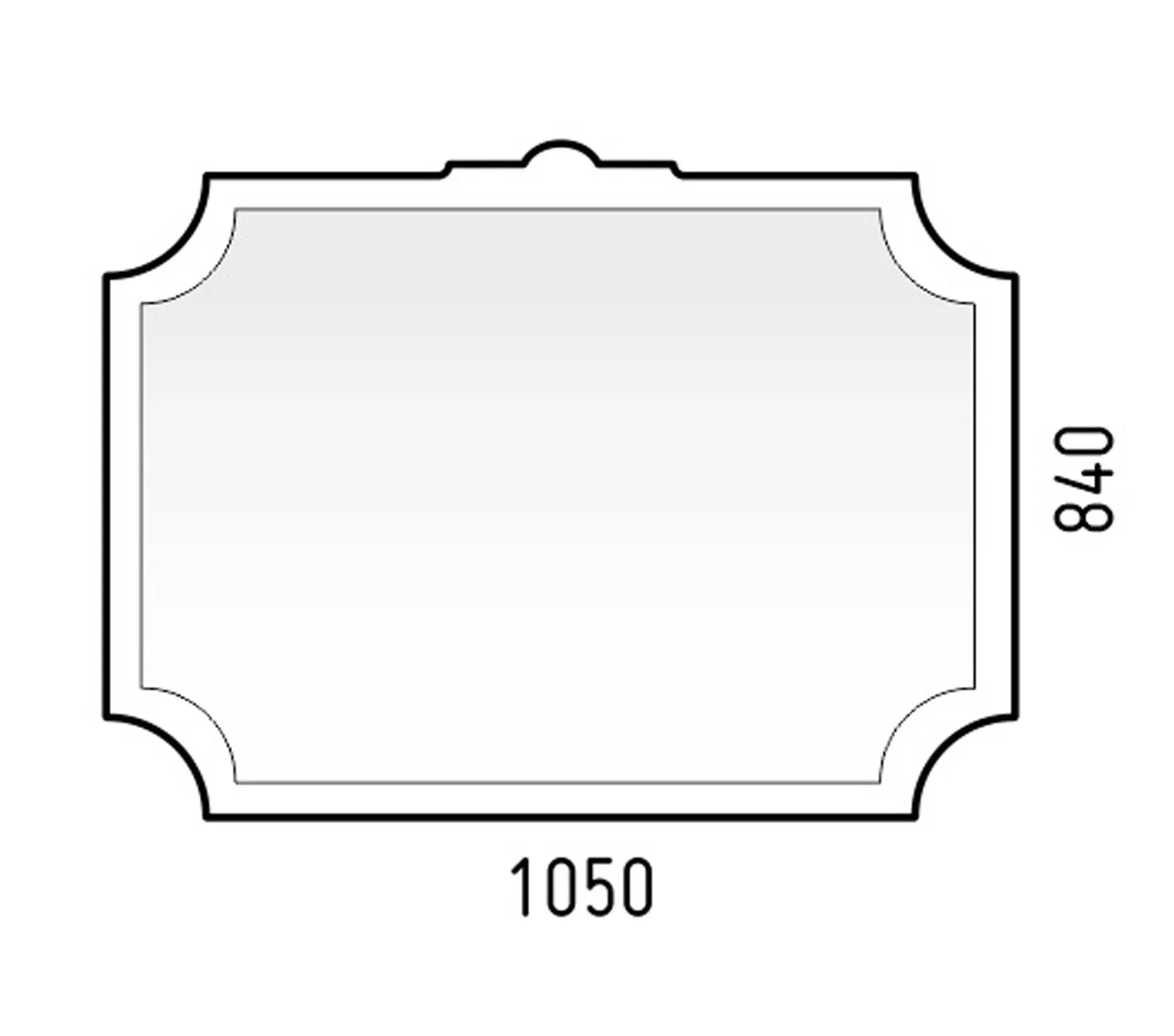 Зеркало Corozo Манойр 105 SD-00000272 по выгодной цене Kingsan